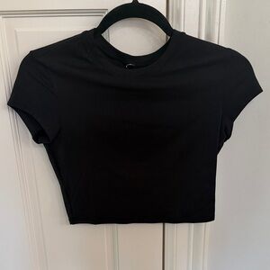 ALO Yoga Black Crop Top